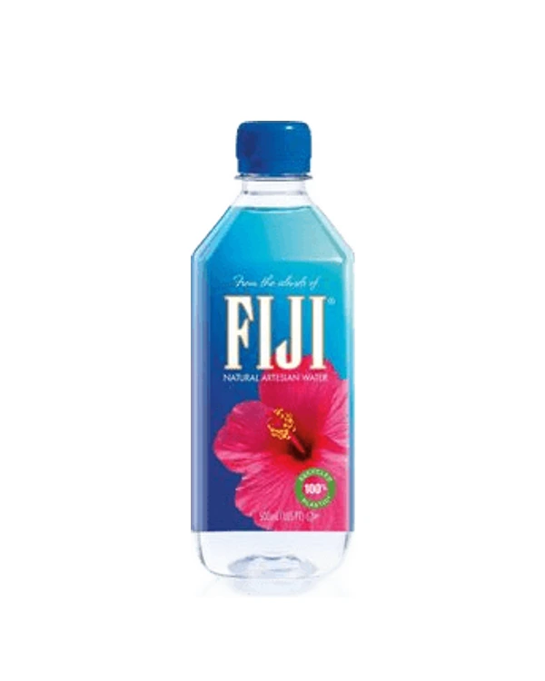Fiji Water at Shaghf Cafe