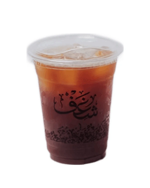 Iced Americano at Shaghf Cafe
