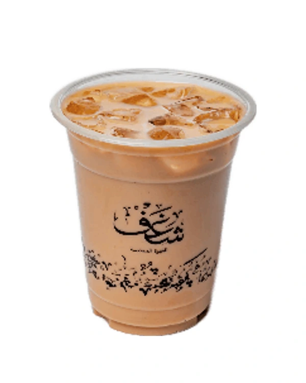 Iced Mocha at Shaghf Cafe