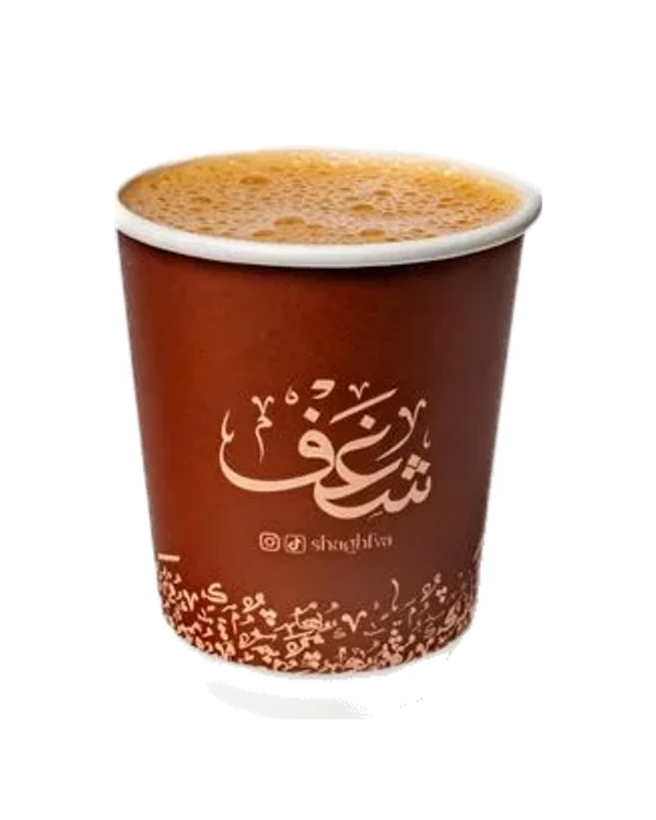 Karak Chai at Shaghf Cafe