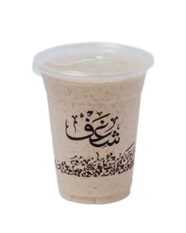 Kinder Frappe at Shaghf Cafe