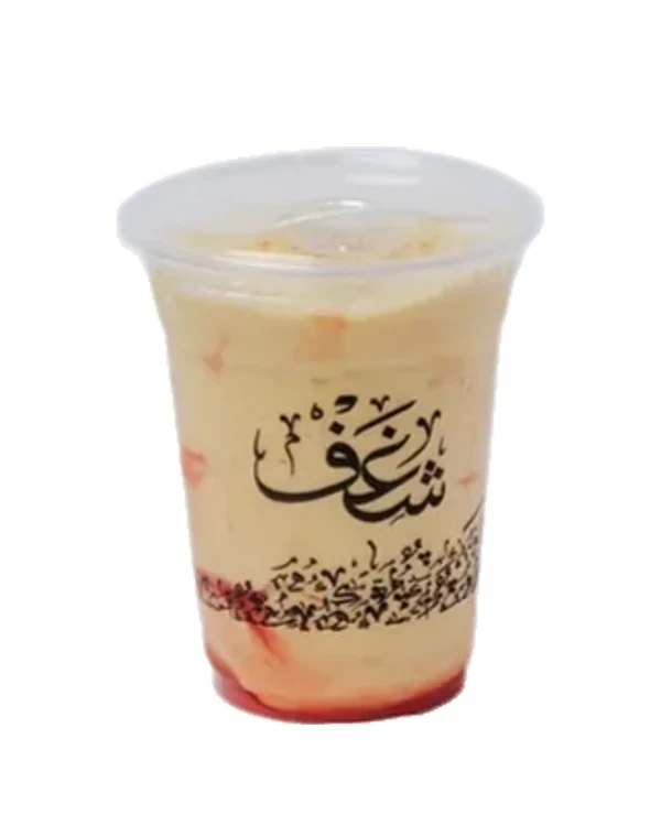 Mango Frappe at Shaghf Cafe