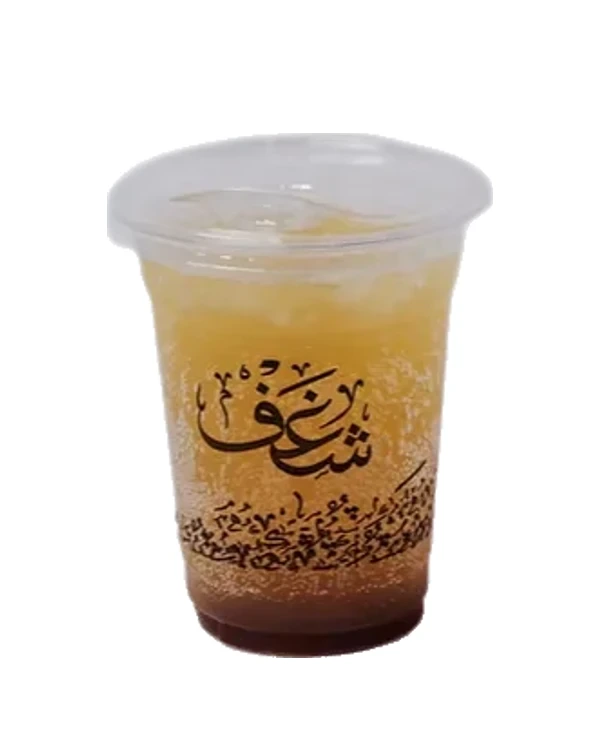 Passion Fruit Lemon Breeze at Shaghf Cafe