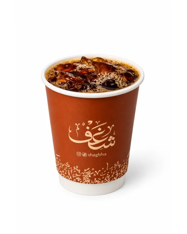 Cold V60 at Shaghf Cafe